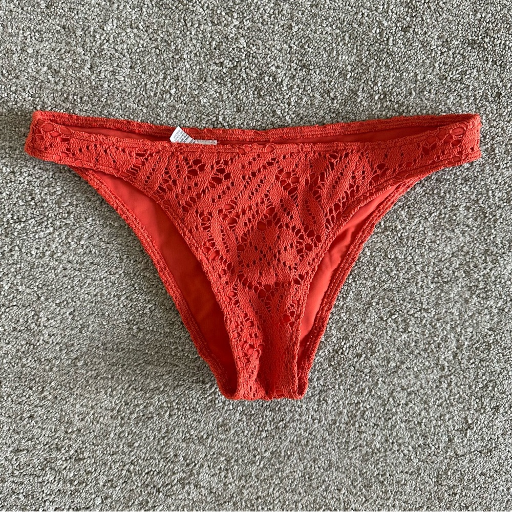 Aerie Lace Cheeky Bikini Bottom Size‎ Small